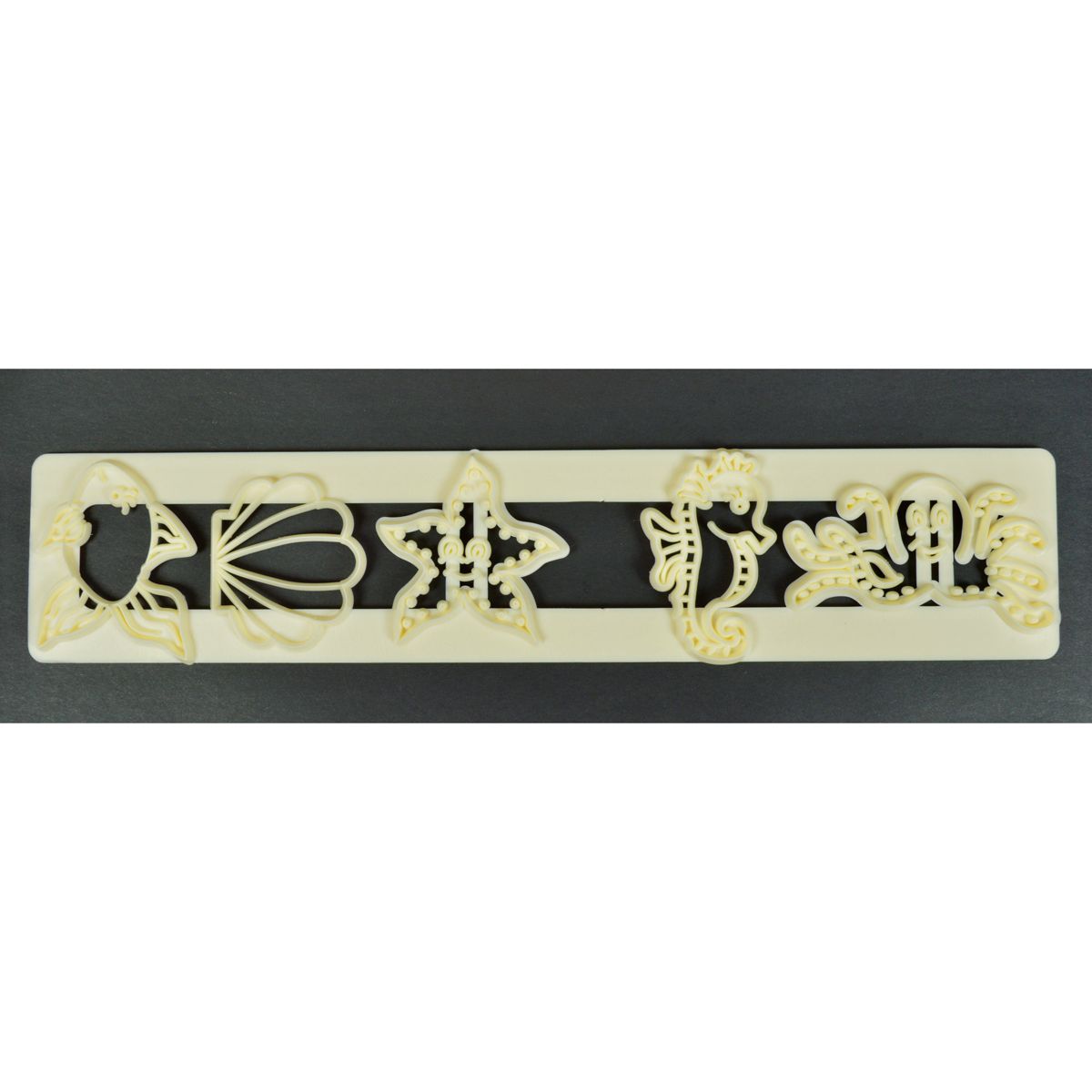 Vykrajovací lišta na marcipán podmořský život